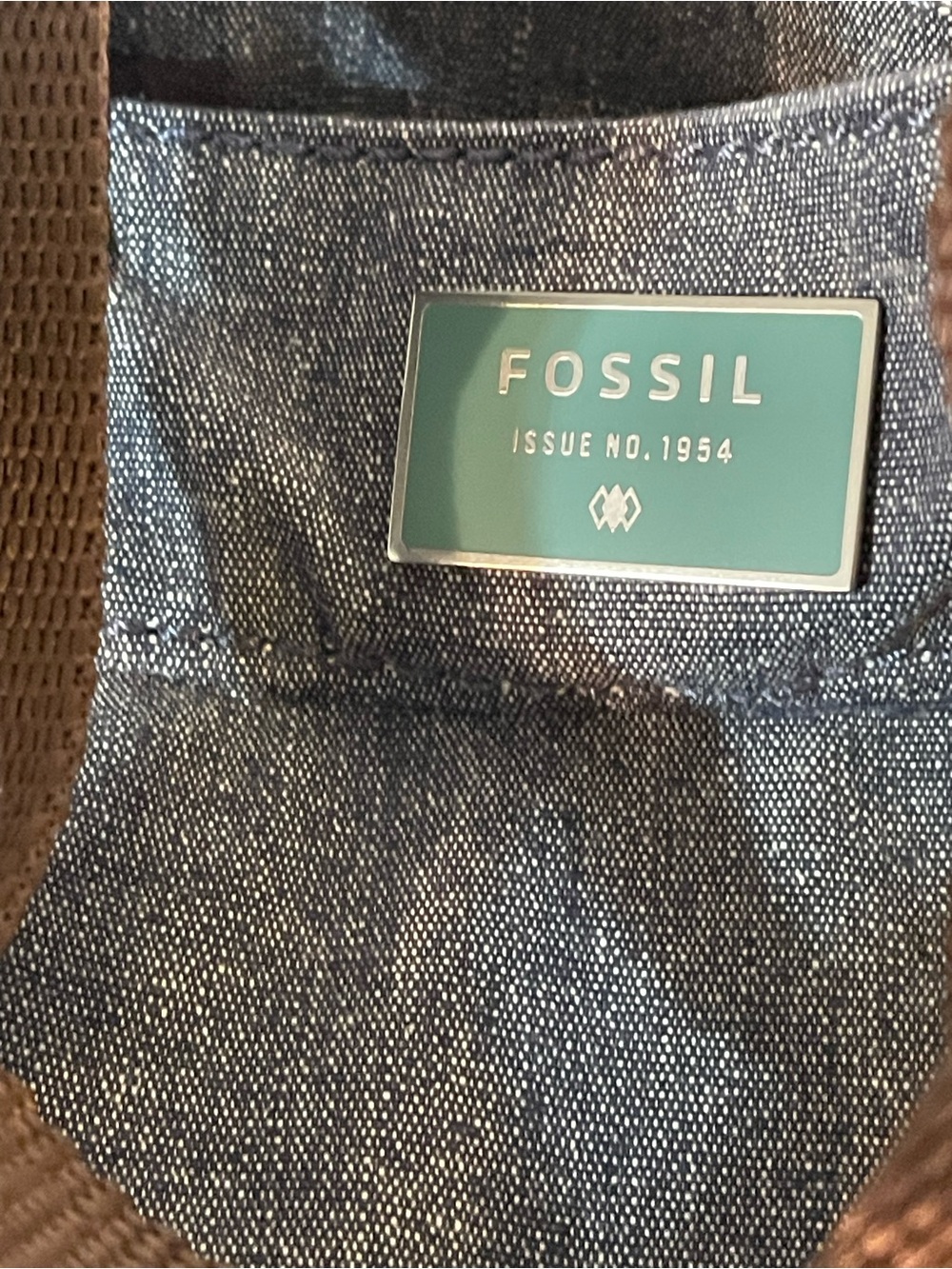 Fossil Tote or Diaper Bag - Picture 2 of 12